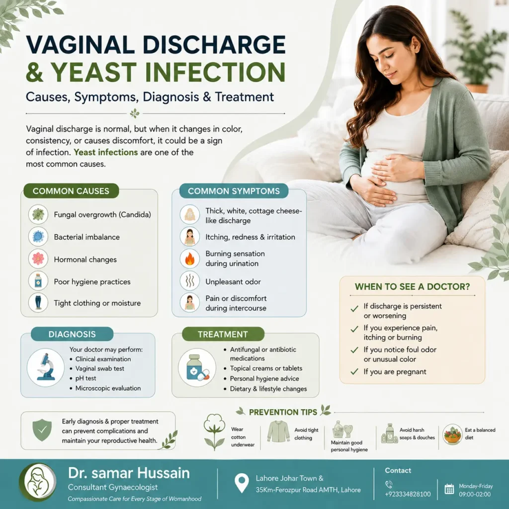 Vaginal Discharge & Yeast Infection